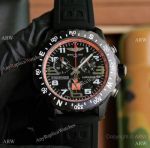 New Replica Breitling Ironman Endurance Pro Super Quartz Watches Black and Orange